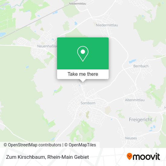 Карта Zum Kirschbaum