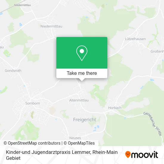 Карта Kinder-und Jugendarztpraxis Lemmer