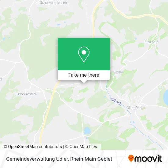 Карта Gemeindeverwaltung Udler