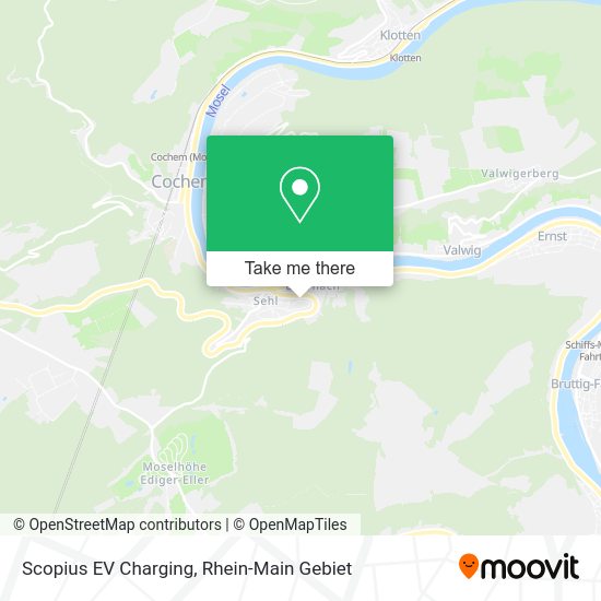 Карта Scopius EV Charging