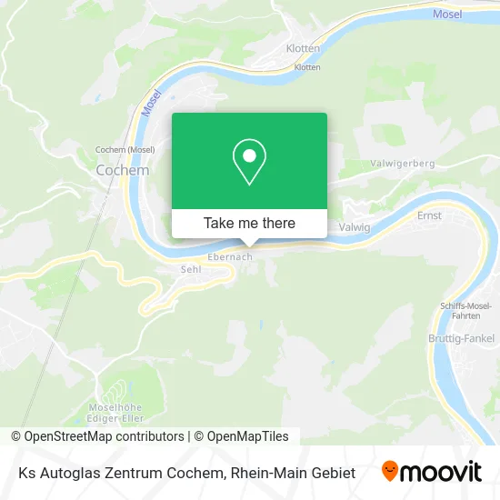 Карта Ks Autoglas Zentrum Cochem