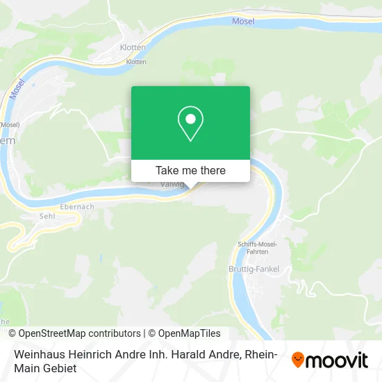 Карта Weinhaus Heinrich Andre Inh. Harald Andre