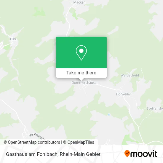 Карта Gasthaus am Fohlbach