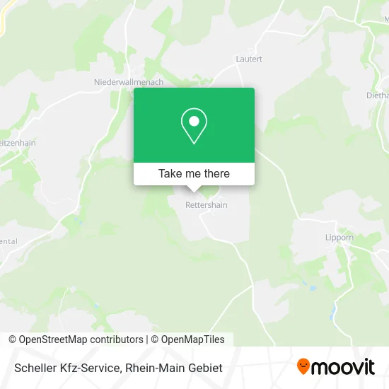 Карта Scheller Kfz-Service