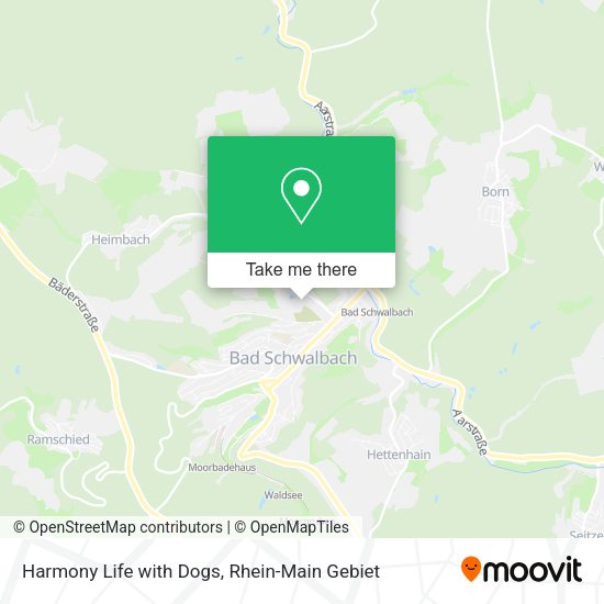 Harmony Life with Dogs map