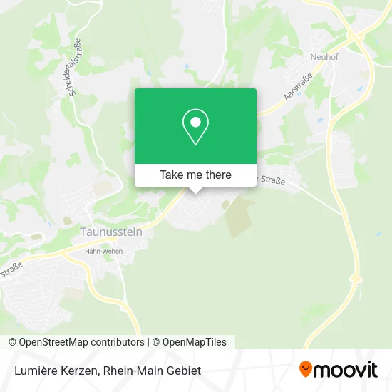 Карта Lumière Kerzen