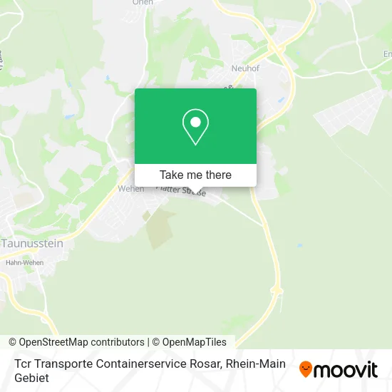 Карта Tcr Transporte Containerservice Rosar