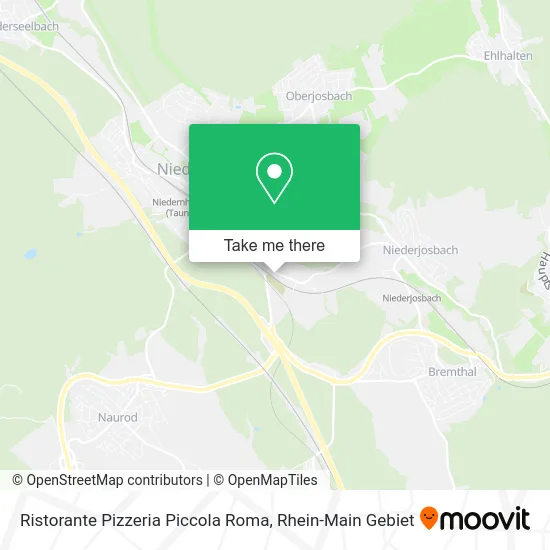 Карта Ristorante Pizzeria Piccola Roma