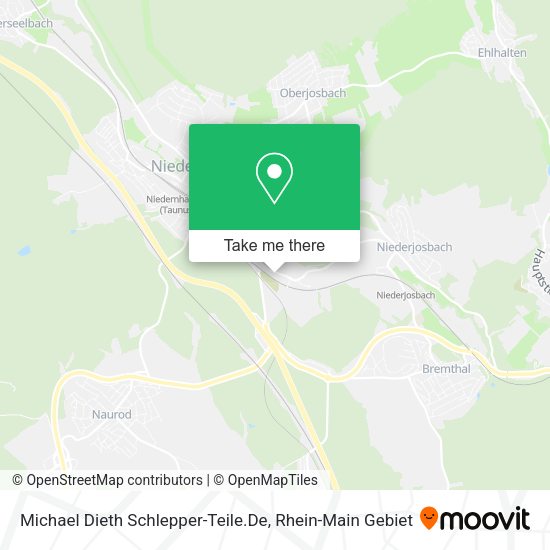 Карта Michael Dieth Schlepper-Teile.De