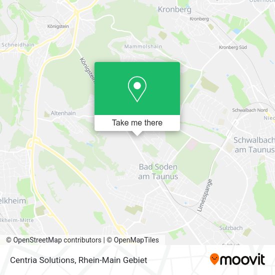 Карта Centria Solutions