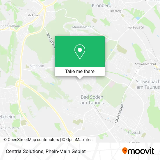 Карта Centria Solutions