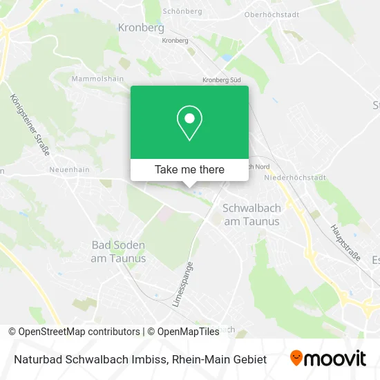 Карта Naturbad Schwalbach Imbiss