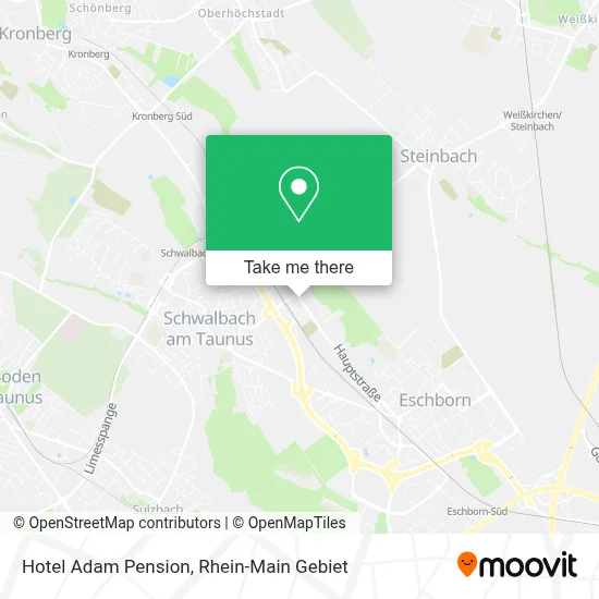 Hotel Adam Pension map