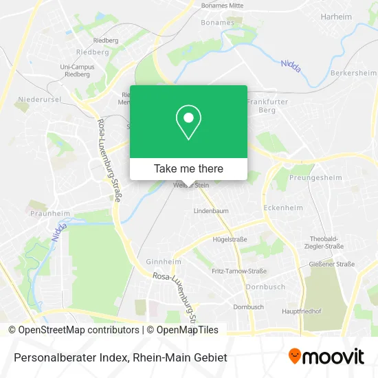 Карта Personalberater Index