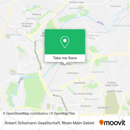 Карта Robert Schumann Gesellschaft