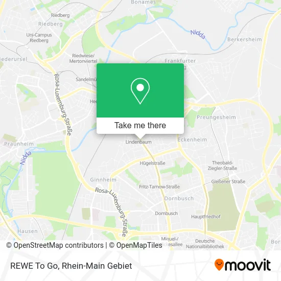Карта REWE To Go