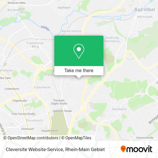 Карта Cleversite Website-Service