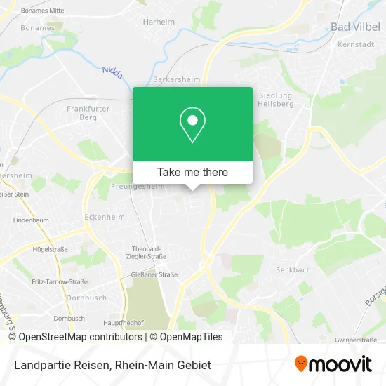 Карта Landpartie Reisen