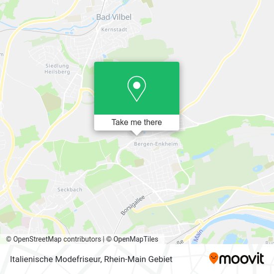 Карта Italienische Modefriseur