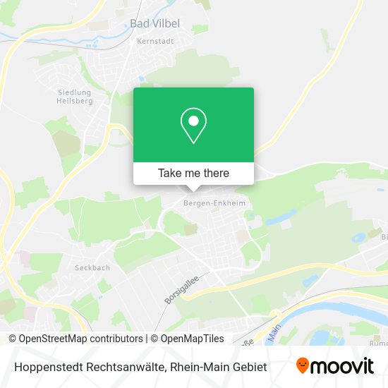 Карта Hoppenstedt Rechtsanwälte