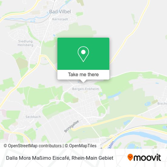 Карта Dalla Mora Maßimo Eiscafé