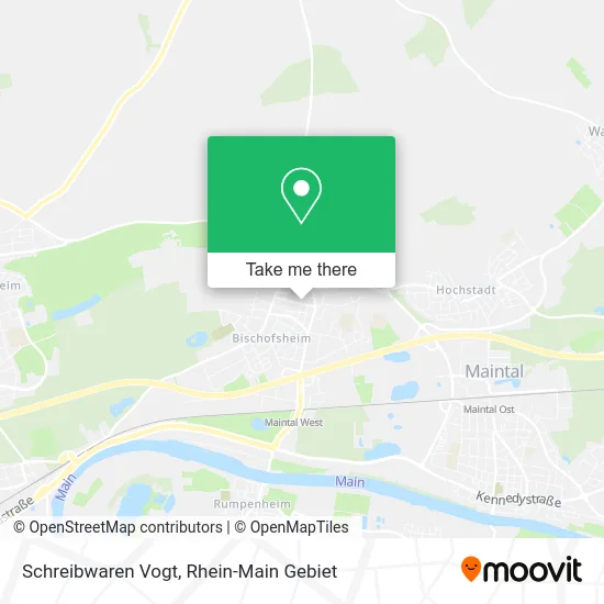 Карта Schreibwaren Vogt