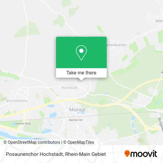 Карта Posaunenchor Hochstadt