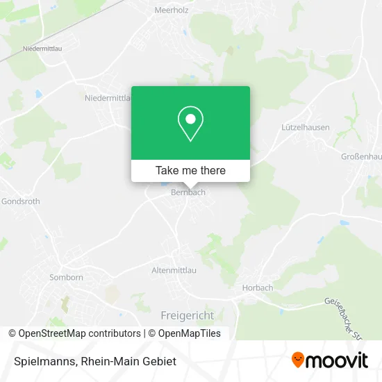 Карта Spielmanns