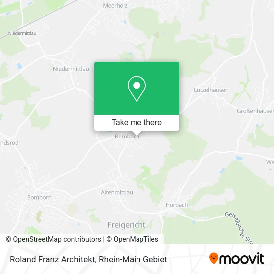 Карта Roland Franz Architekt