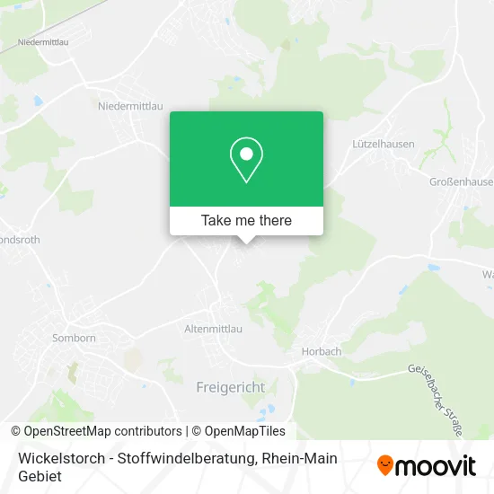 Карта Wickelstorch - Stoffwindelberatung