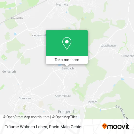 Карта Träume Wohnen Leben