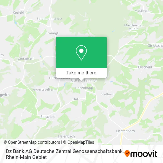 Карта Dz Bank AG Deutsche Zentral Genossenschaftsbank