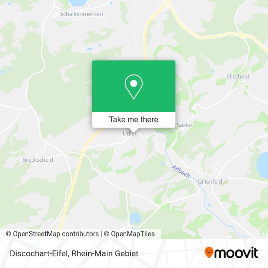 Карта Discochart-Eifel