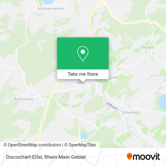 Карта Discochart-Eifel