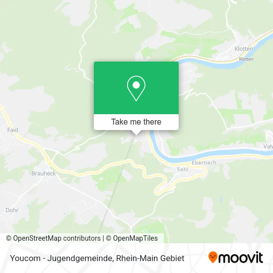 Карта Youcom - Jugendgemeinde