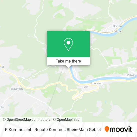 Карта R Kömmet, Inh. Renate Kömmet