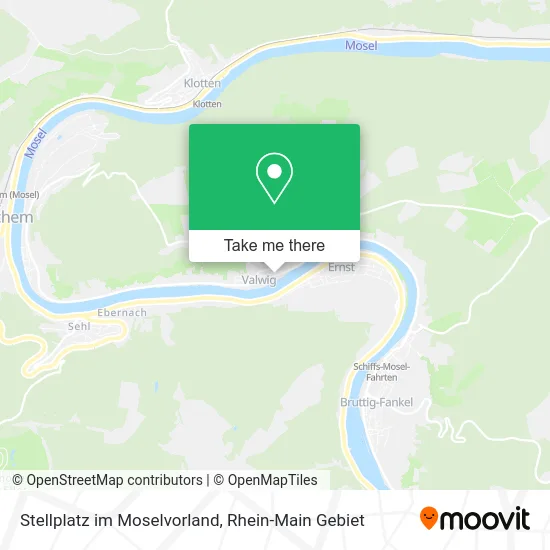 Карта Stellplatz im Moselvorland
