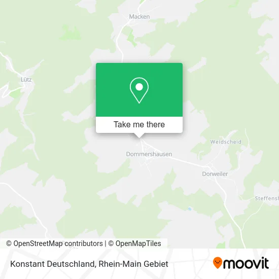 Карта Konstant Deutschland