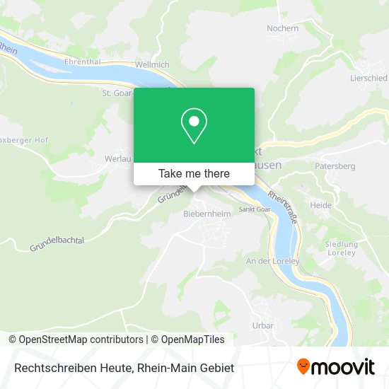 Карта Rechtschreiben Heute