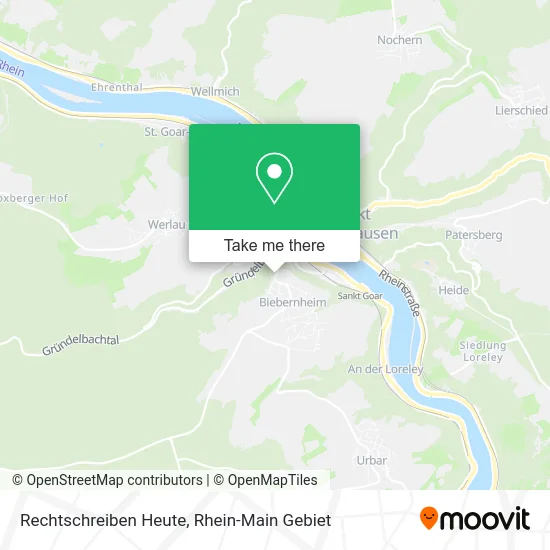 Карта Rechtschreiben Heute
