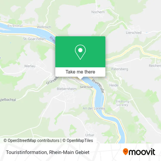 Карта Touristinformation