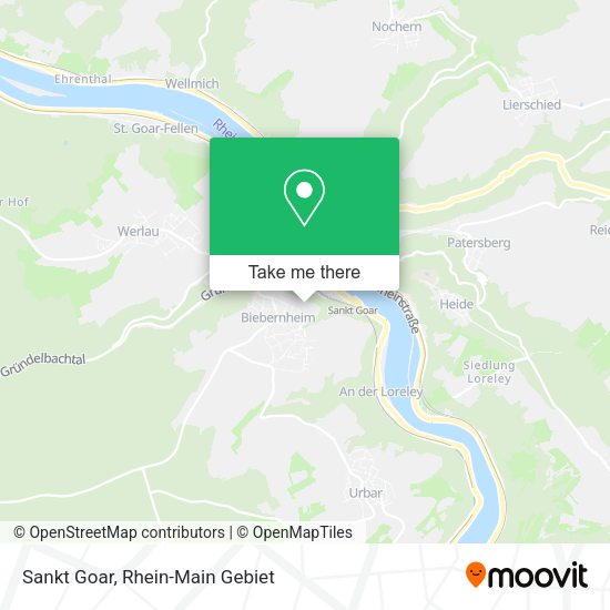 Карта Sankt Goar