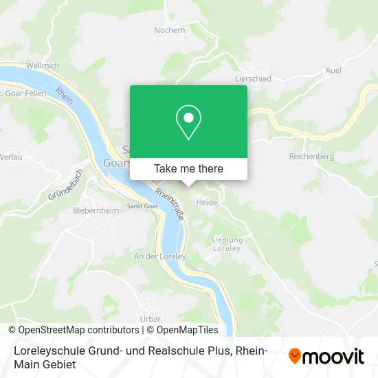 Карта Loreleyschule Grund- und Realschule Plus