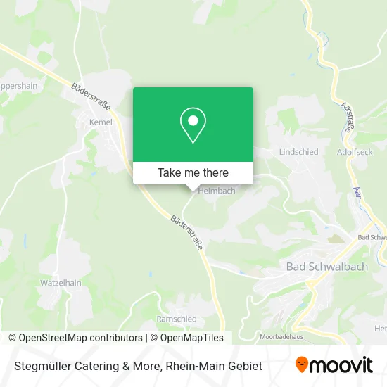 Карта Stegmüller Catering & More