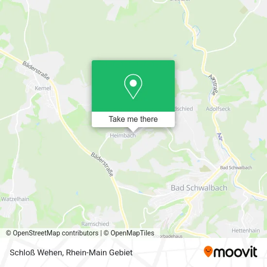 Карта Schloß Wehen