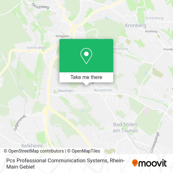 Карта Pcs Professional Communication Systems