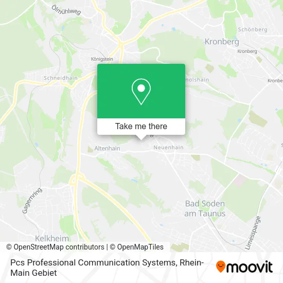Карта Pcs Professional Communication Systems