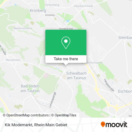 Карта Kik Modemarkt