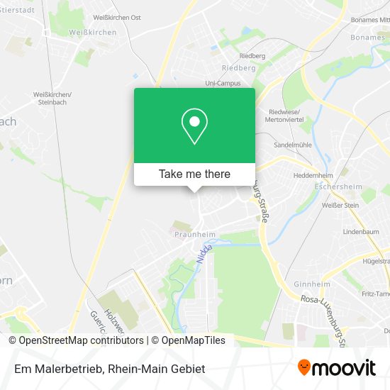 Карта Em Malerbetrieb