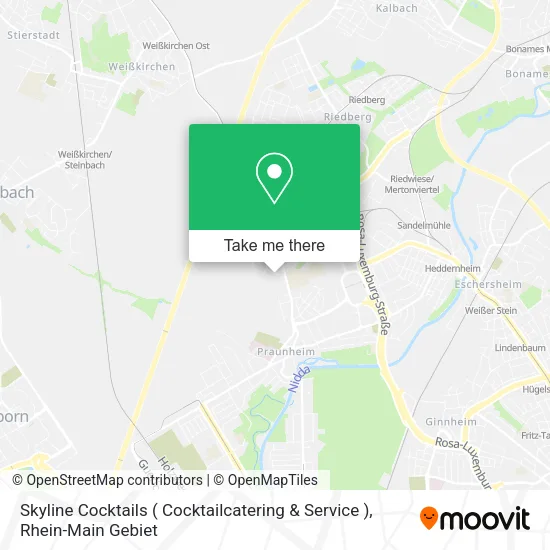 Карта Skyline Cocktails ( Cocktailcatering & Service )